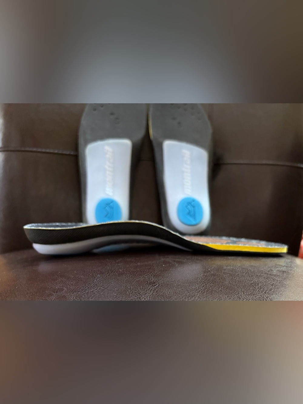 Montrail Women's Black and Orange Performance Insoles - Picture 5 of 6